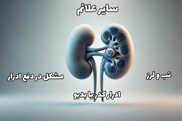علائم سنگ کلیه