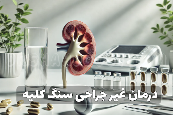 درمان غیر جراحی سنگ کلیه اراک
