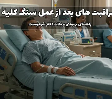 مراقبت های بعد از عمل سنگ کلیه