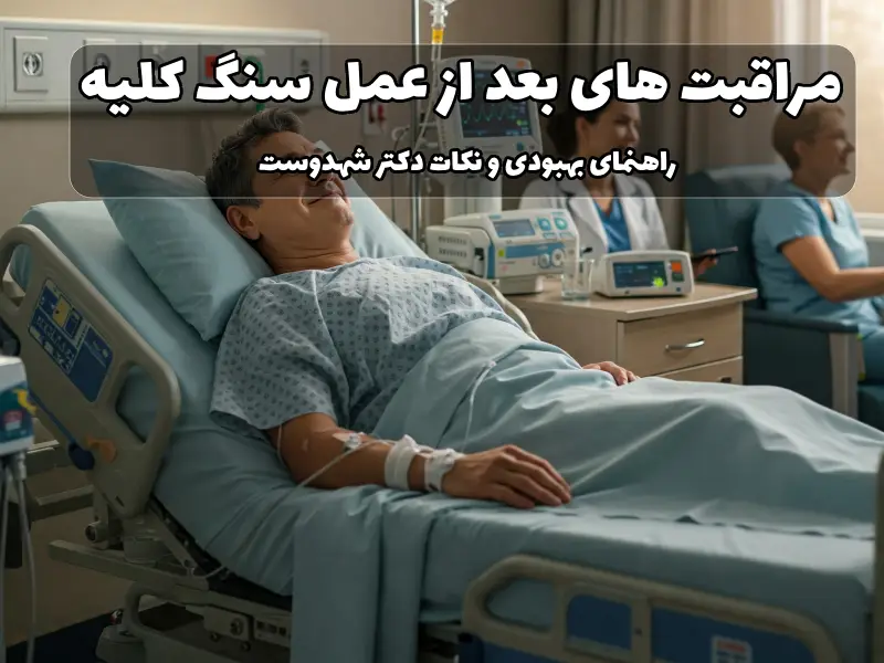 مراقبت های بعد از عمل سنگ کلیه